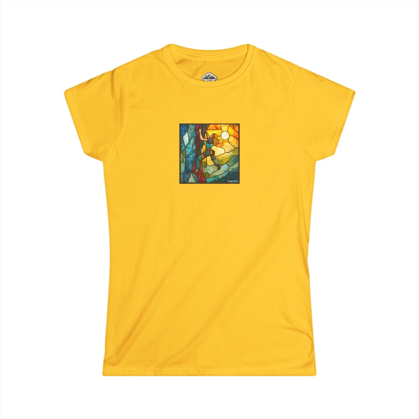Climbing To The Light - Women's Softstyle Tee