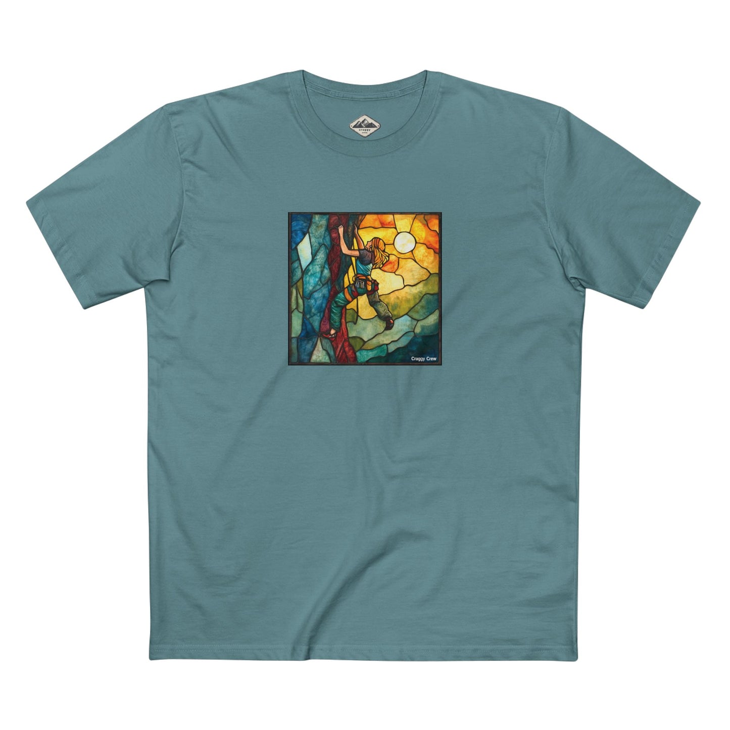 Climbing To The Light - Stained Glass Series
