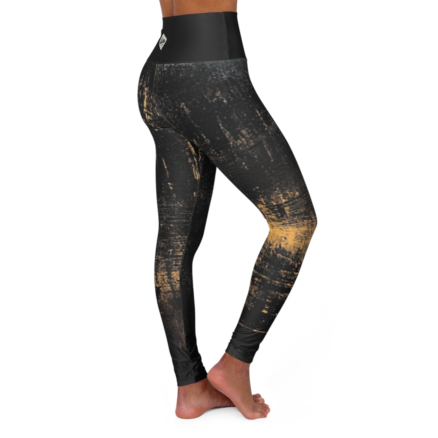 Crouching Tiger High Waisted Yoga Leggings - by Craggy Crew