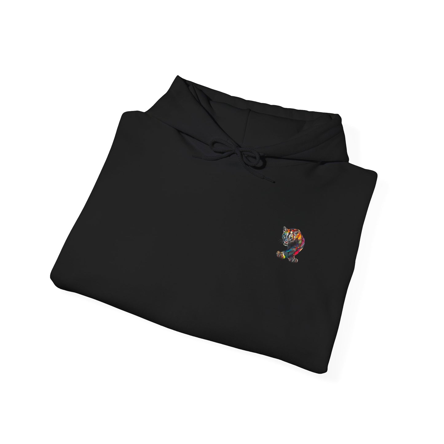 Mountain Lion Logo On Back - Hooded Sweatshirt