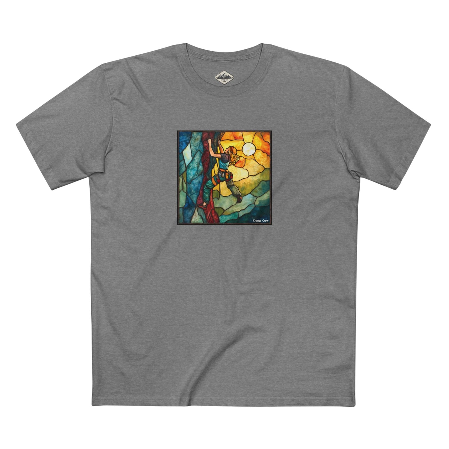 Climbing To The Light - Stained Glass Series