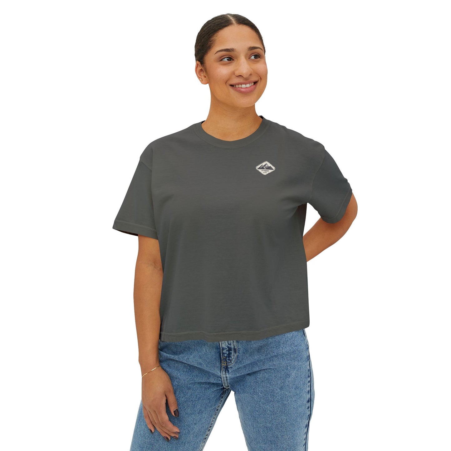 Blazing Sunrise Boxy Tee