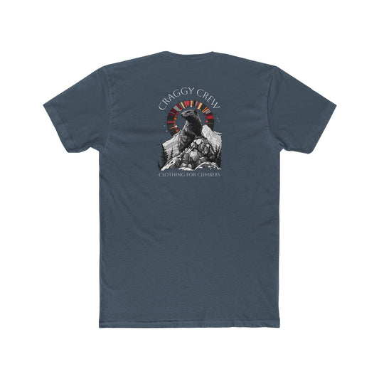 Marmot On A Crag T-Shirt by Craggy Crew