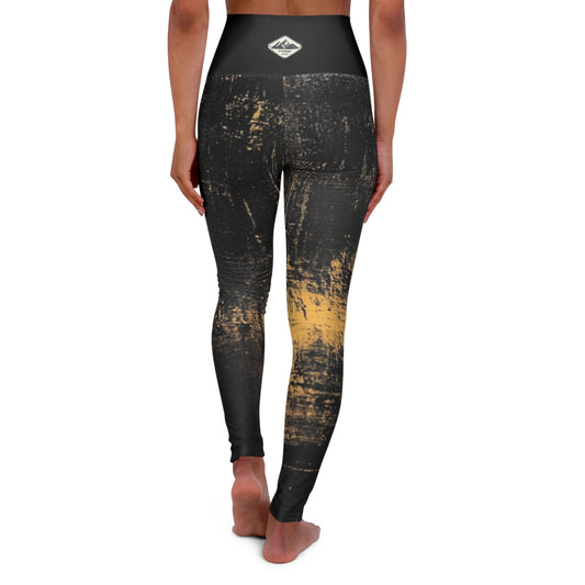 Crouching Tiger High Waisted Yoga Leggings - by Craggy Crew