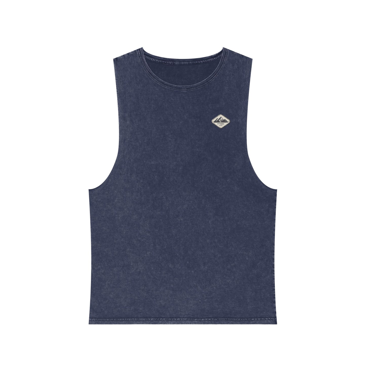 Climbers At Dusk - Unisex Stonewash Tank Top