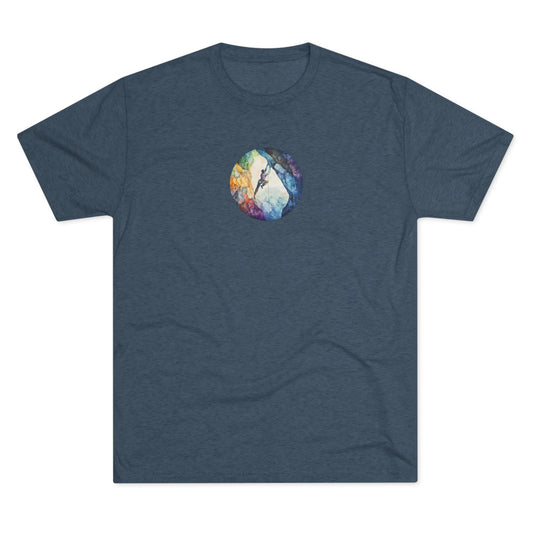 Color Cave by Craggy Crew - Super Soft Tri-Blend T-Shirt