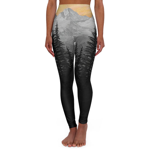 Silent Forest High Waisted Yoga Leggings