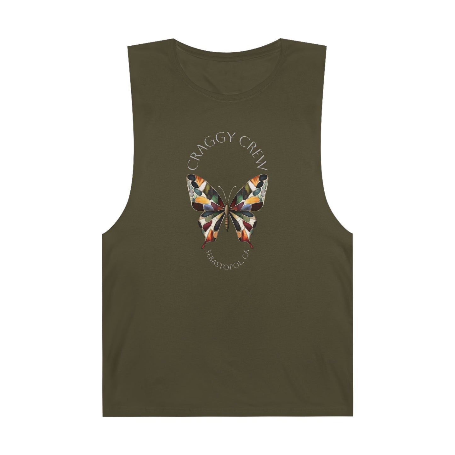 Butterfly Unisex Tank Top - Craggy Crew
