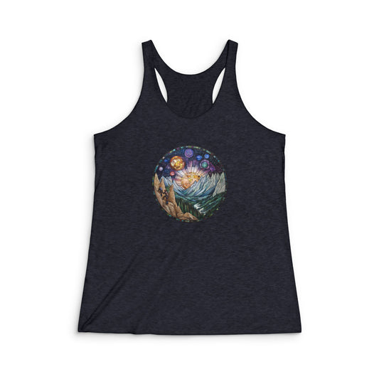 Celestial Song Racerback Tank for Women