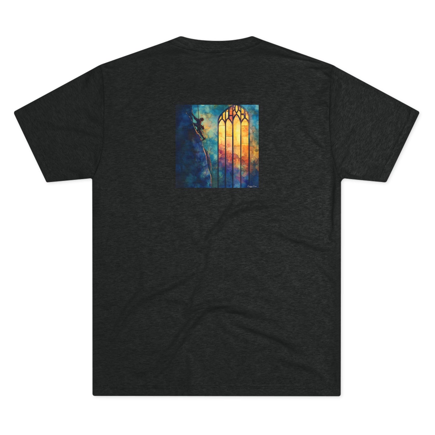 A Climber In His Church - T-Shirt For Rock Climbers