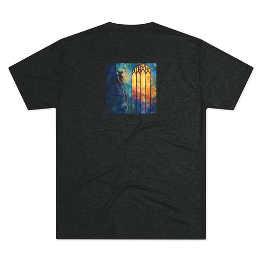 A Climber In His Church - T-Shirt For Rock Climbers