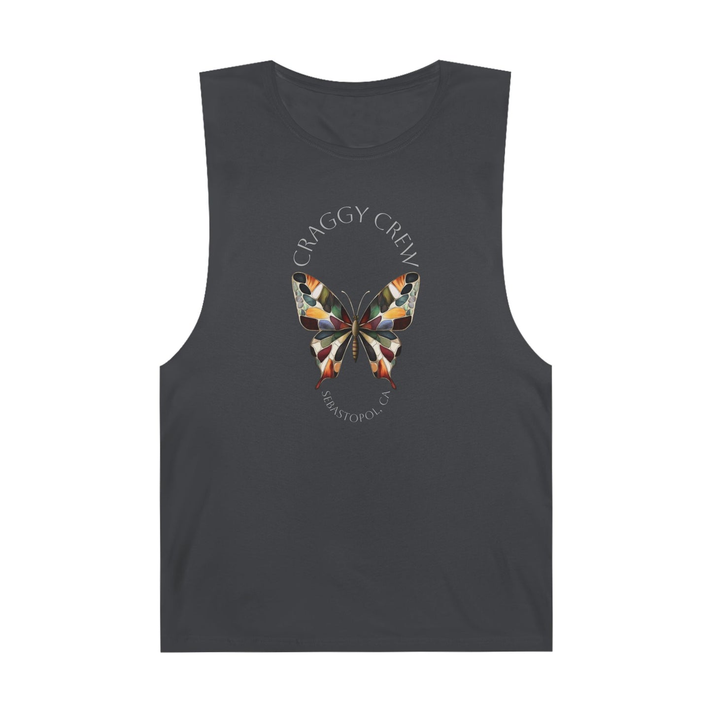 Butterfly Unisex Tank Top - Craggy Crew