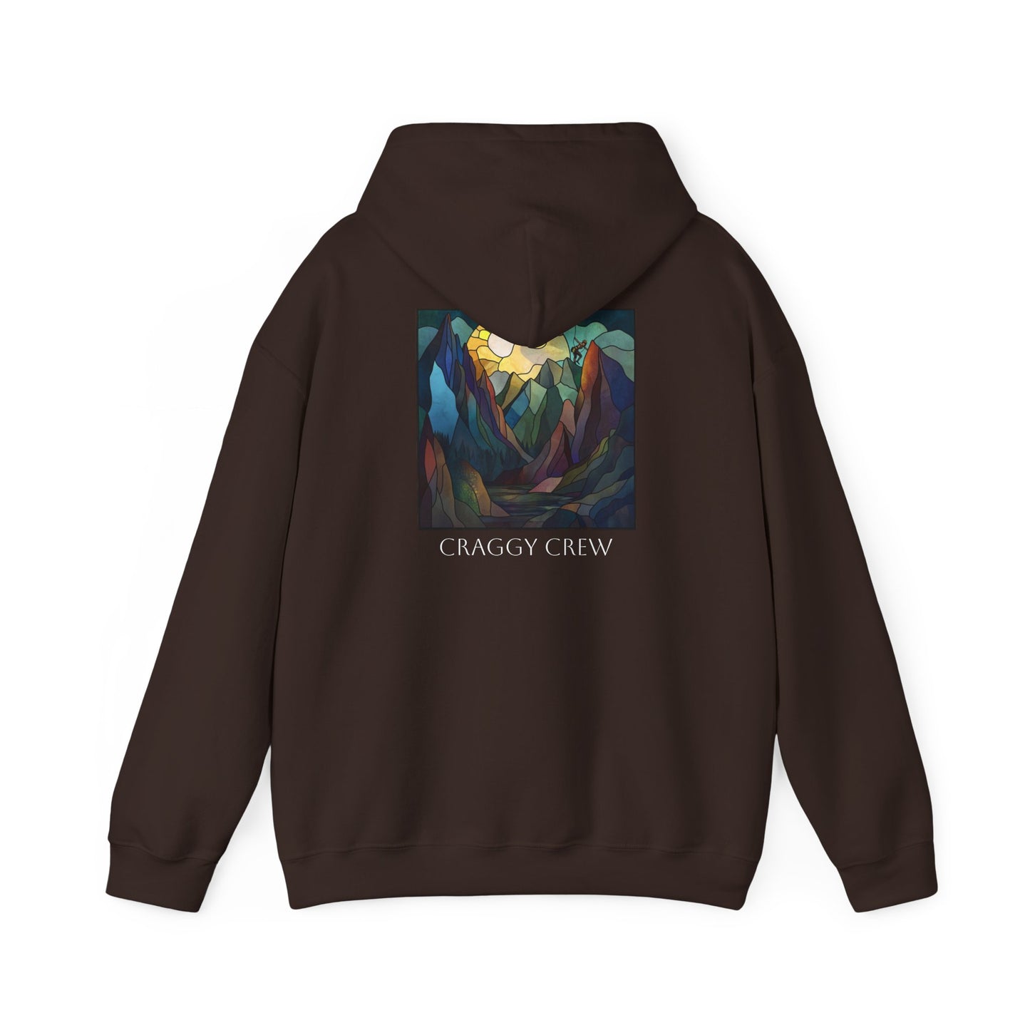 Color Climber Hooded Sweatshirt - Image On Back