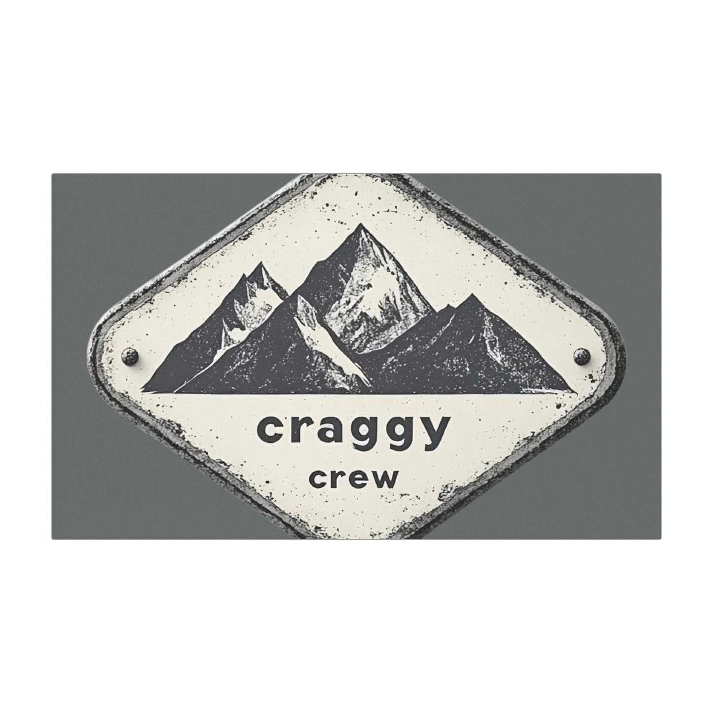 Craggy Crew Car Magnet