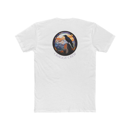 Raven On A Crag T-Shirt by Craggy Crew