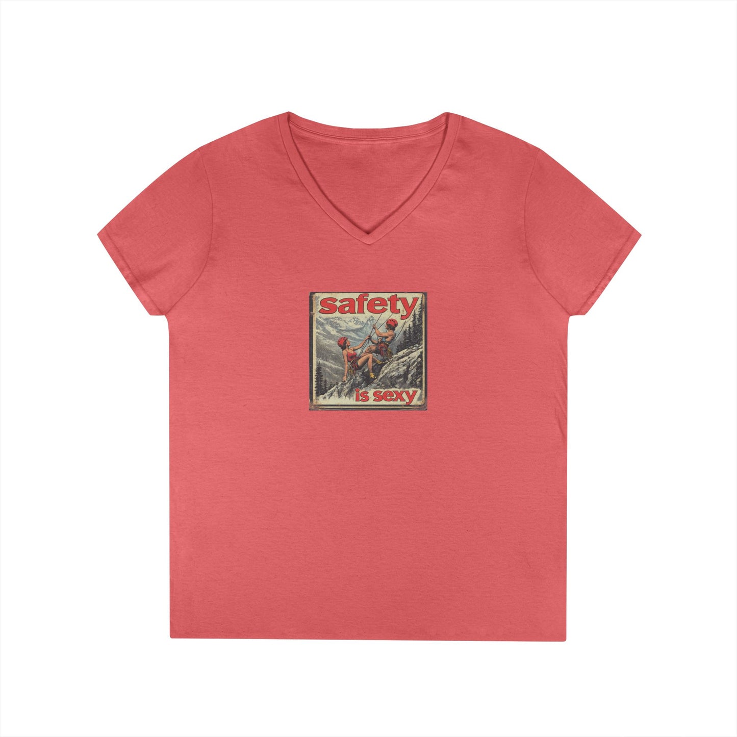 Helmets Make Me Swoon - V-Neck T-Shirt