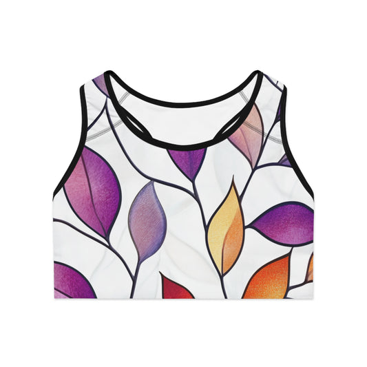 Lovely Leaf Sports Bra