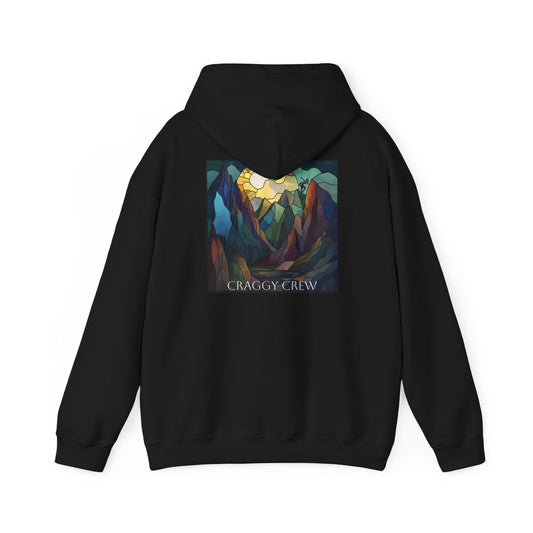 Color Climber Hooded Sweatshirt - Image On Back