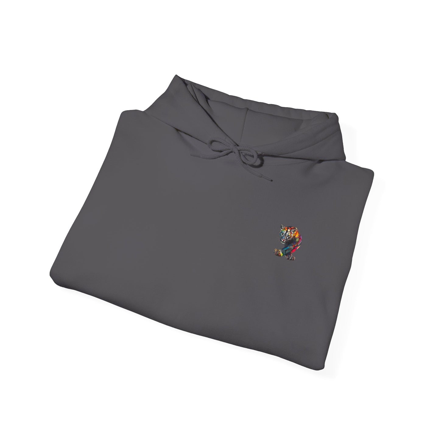 Mountain Lion Logo On Back - Hooded Sweatshirt