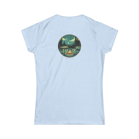Aliens Around The Campfire Women's Tee