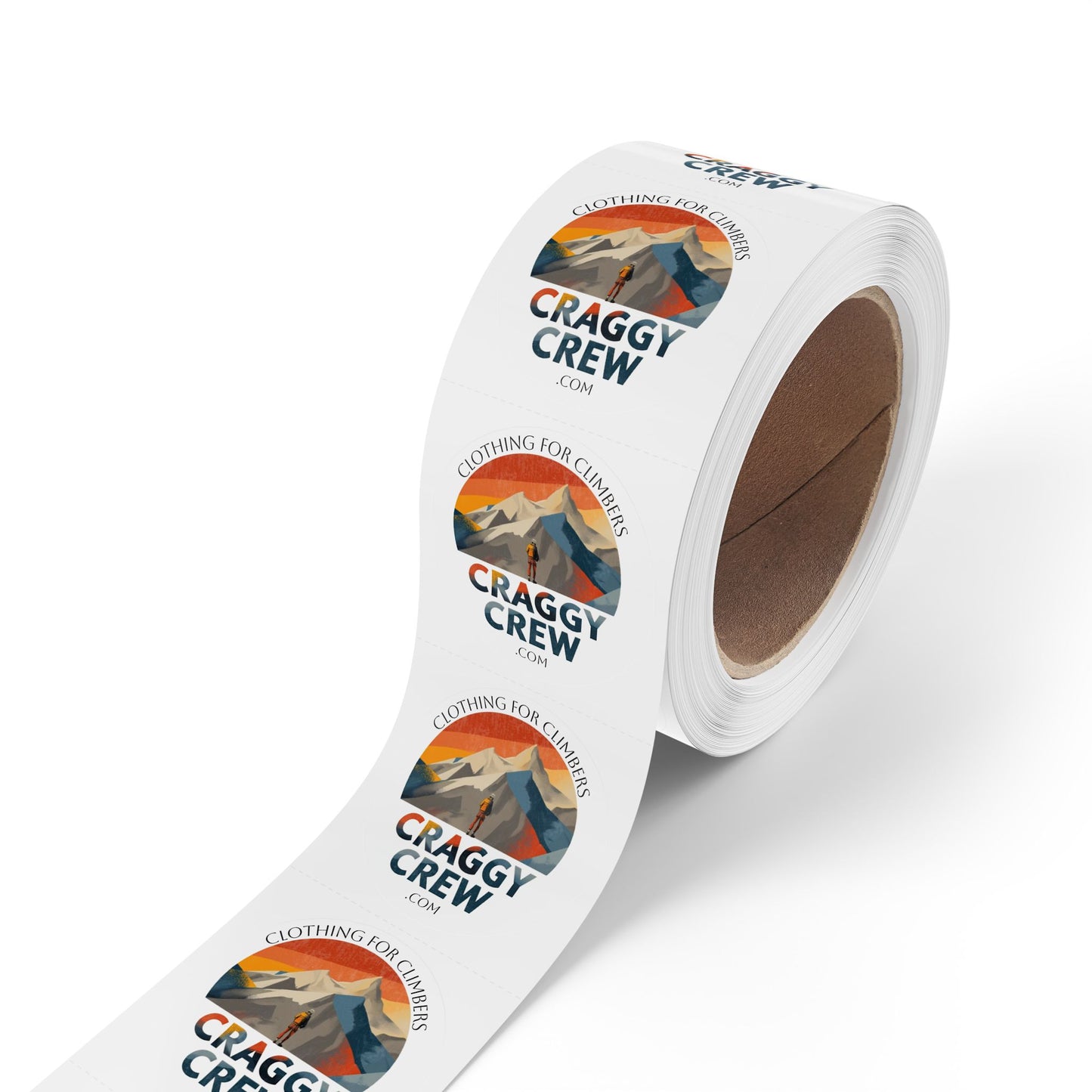 Craggy Crew Sticker Roll
