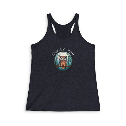Craggy Owl Racerback Tank