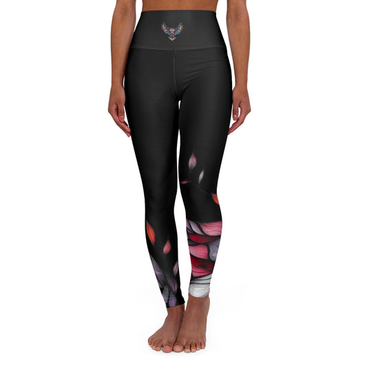 Quiet Purple High Waisted Yoga Leggings