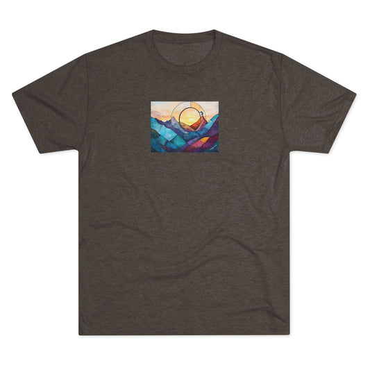 Never Stop Climbing - Unisex Tri-Blend Crew Tee