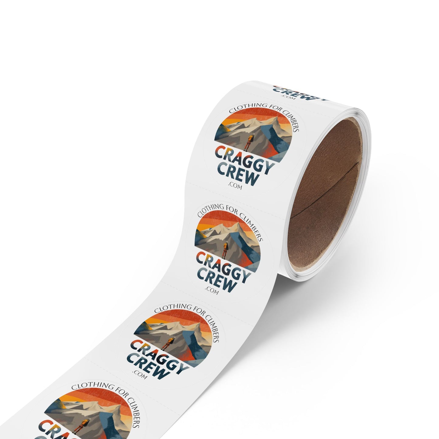 Craggy Crew Sticker Roll