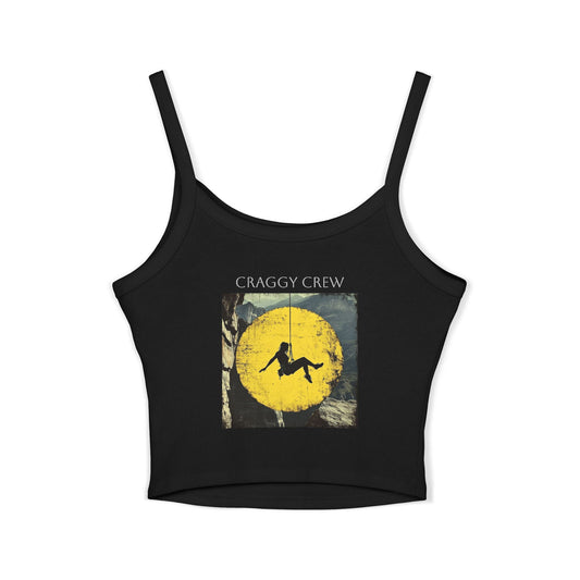 Moon Whipper Spaghetti Strap Tank Top for Women