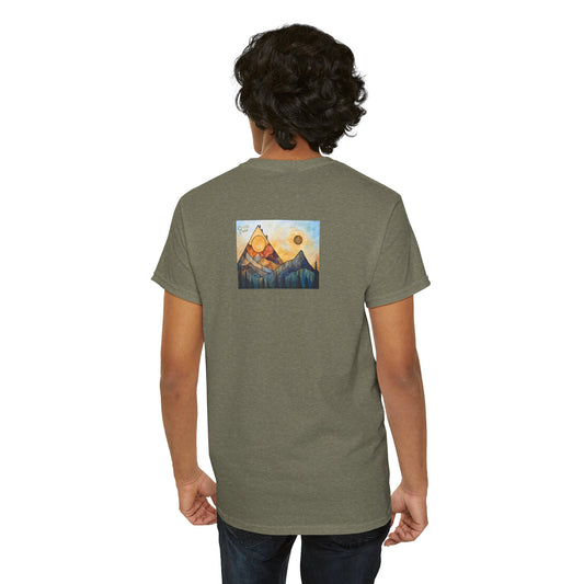 The Crew Nears The Summit - Unisex Heavy Cotton T-Shirt