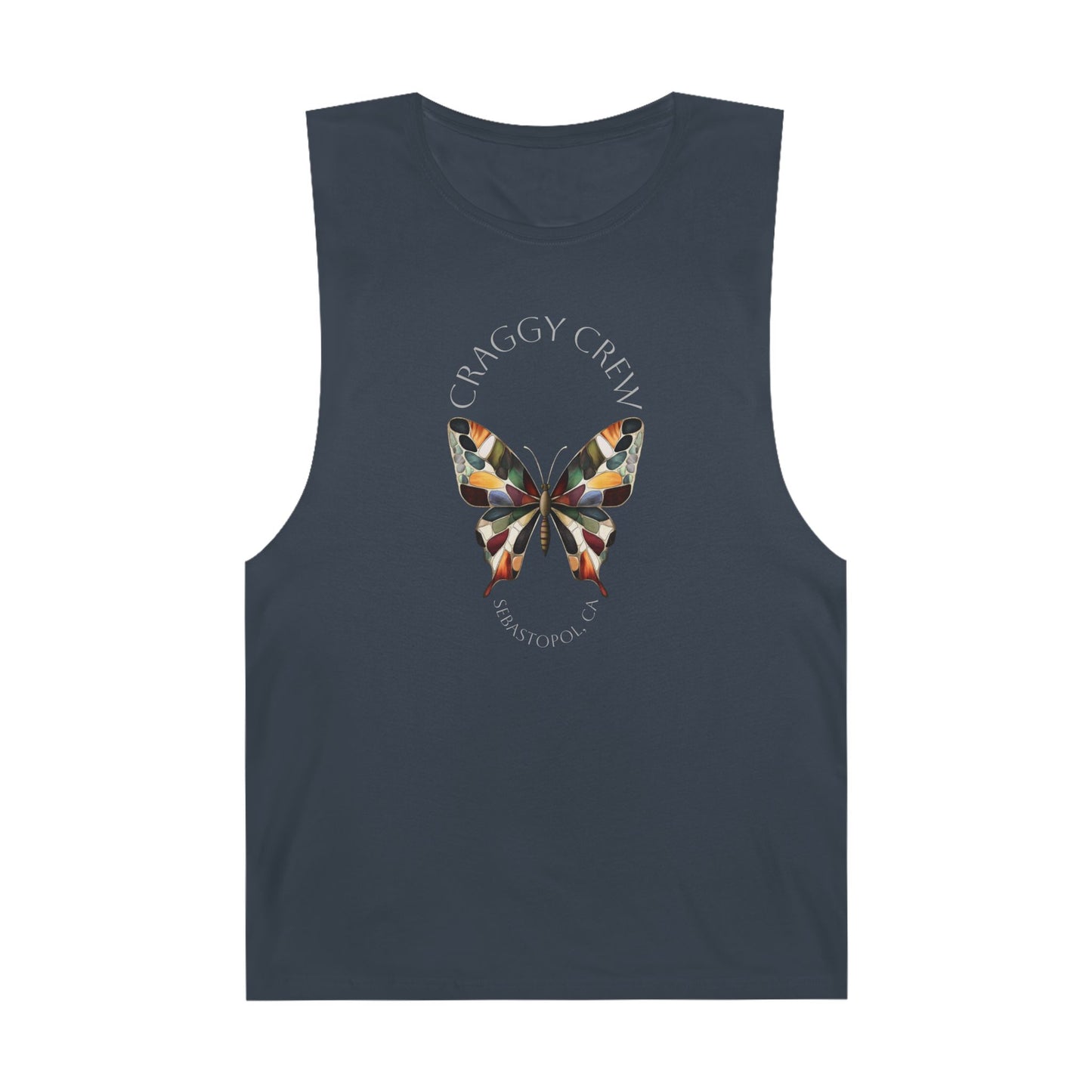 Butterfly Unisex Tank Top - Craggy Crew