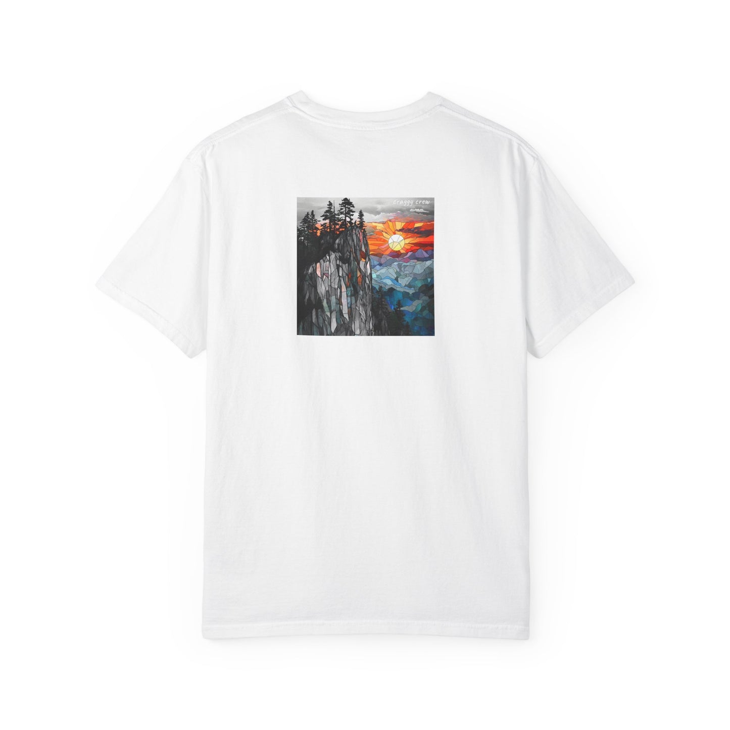 A Crag With A View - Garment-Dyed T-shirt