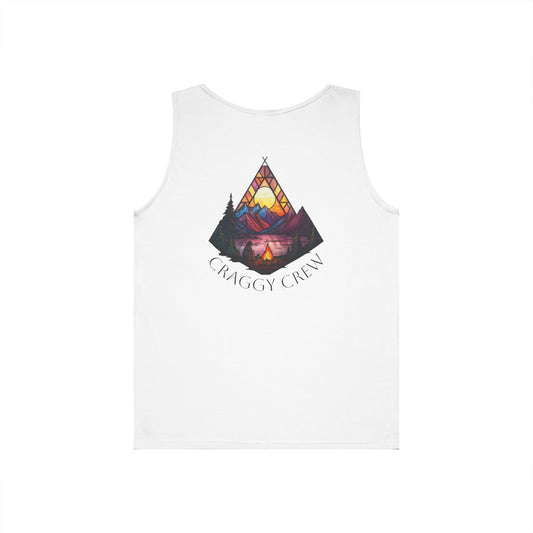 Tepee Mountain Unisex Heavy Cotton Tank Top