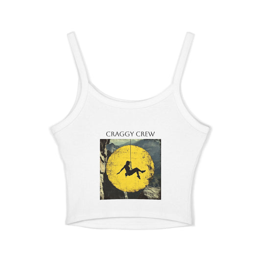Moon Whipper Spaghetti Strap Tank Top for Women