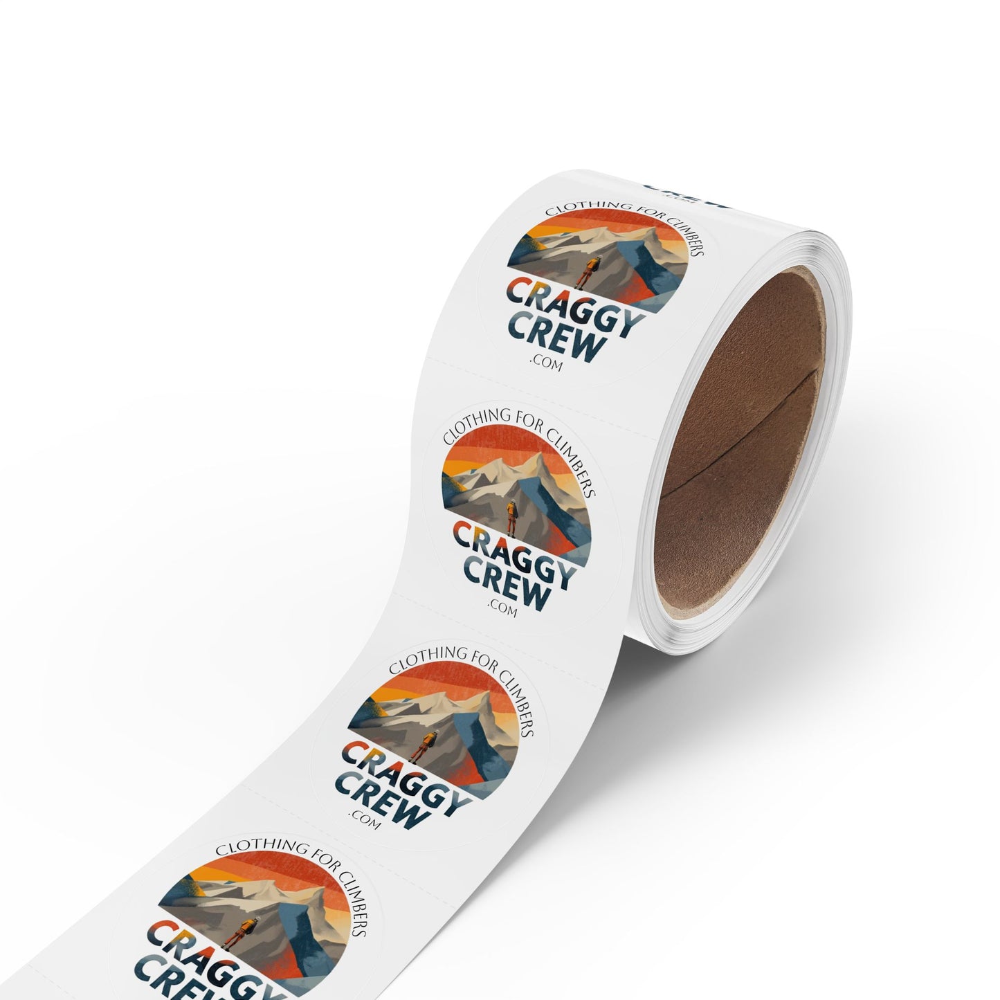 Craggy Crew Sticker Roll