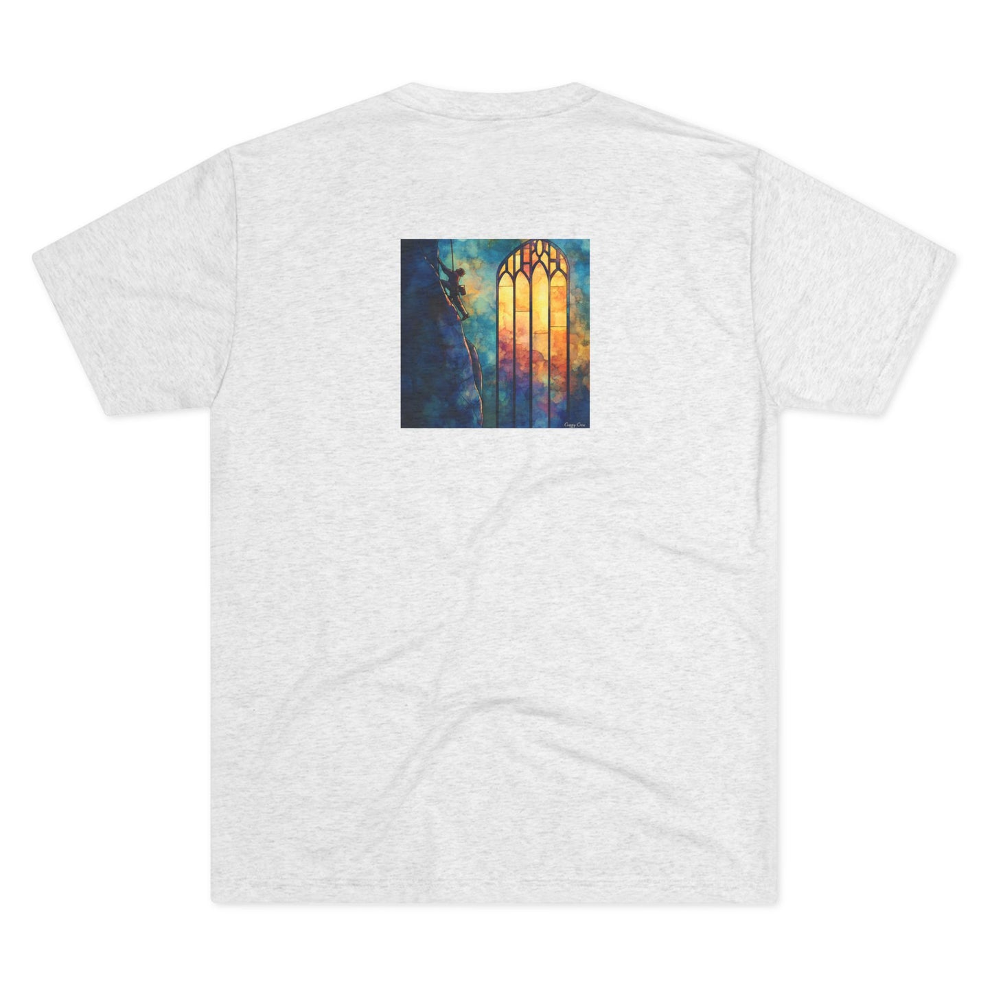 A Climber In His Church - T-Shirt For Rock Climbers