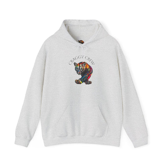 Mountain Lion Logo Hooded Sweatshirt - Craggy Crew