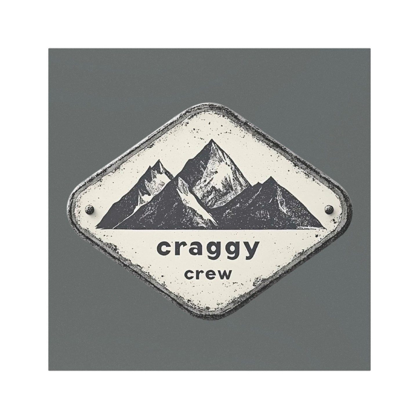 Craggy Crew Car Magnet