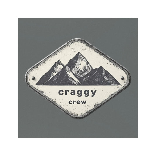 Craggy Crew Car Magnet