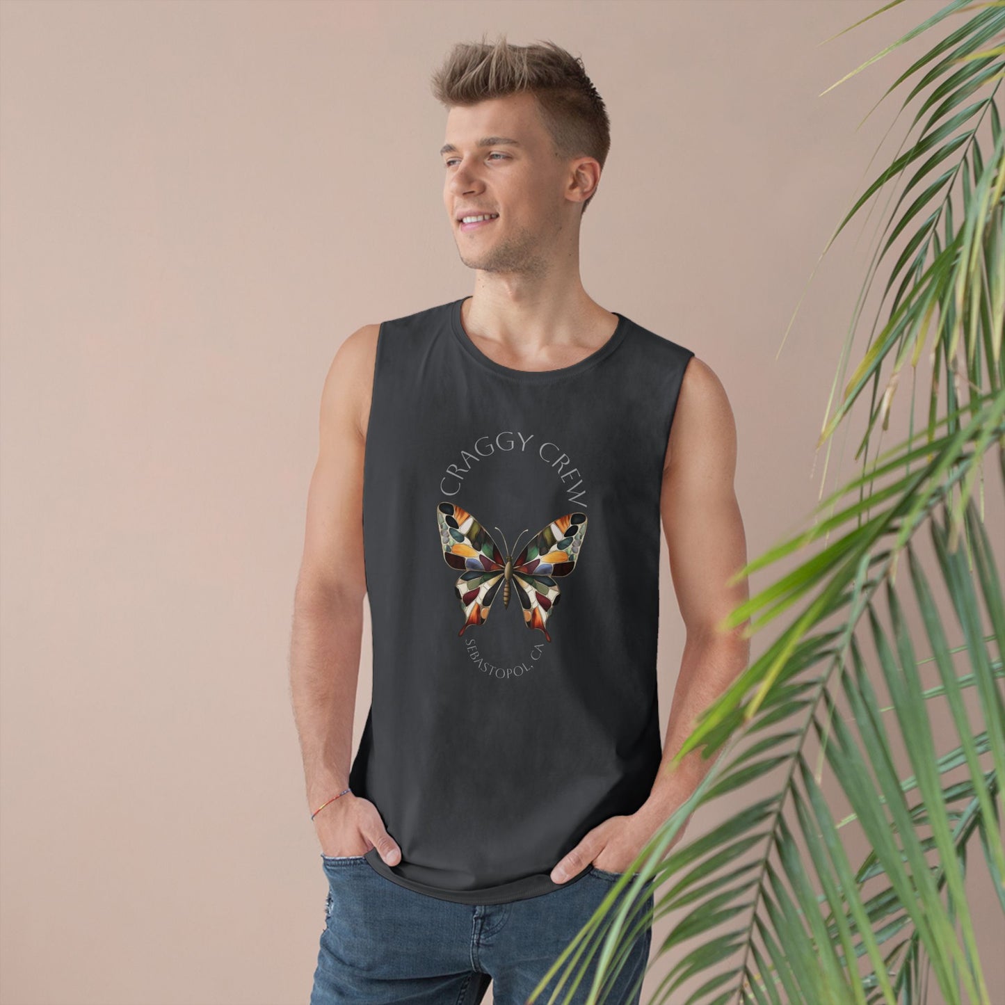 Butterfly Unisex Tank Top - Craggy Crew
