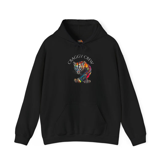 Mountain Lion Logo Hooded Sweatshirt - Craggy Crew