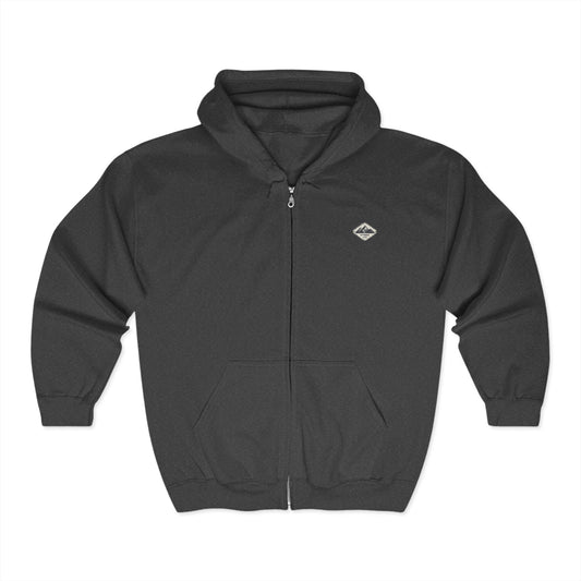 A Crag With A View Unisex Zip Hoodie